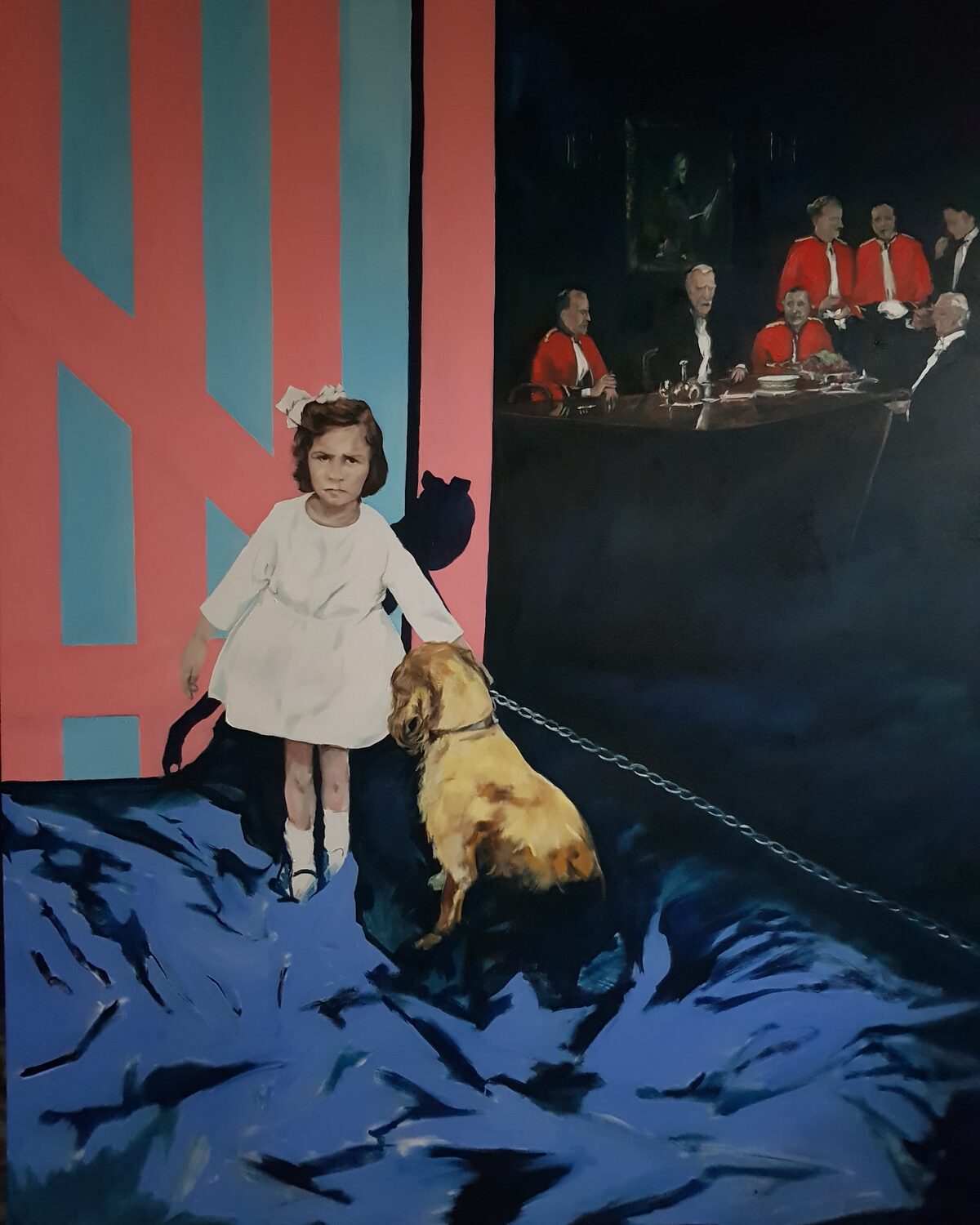 Home, Oil on canvas, 183 × 244 cm, 2020