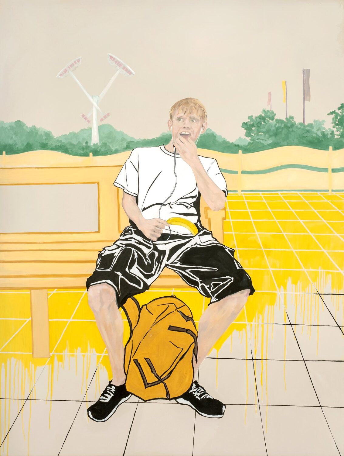 Jack, Oil on canvas, 244 × 183 cm, 2018